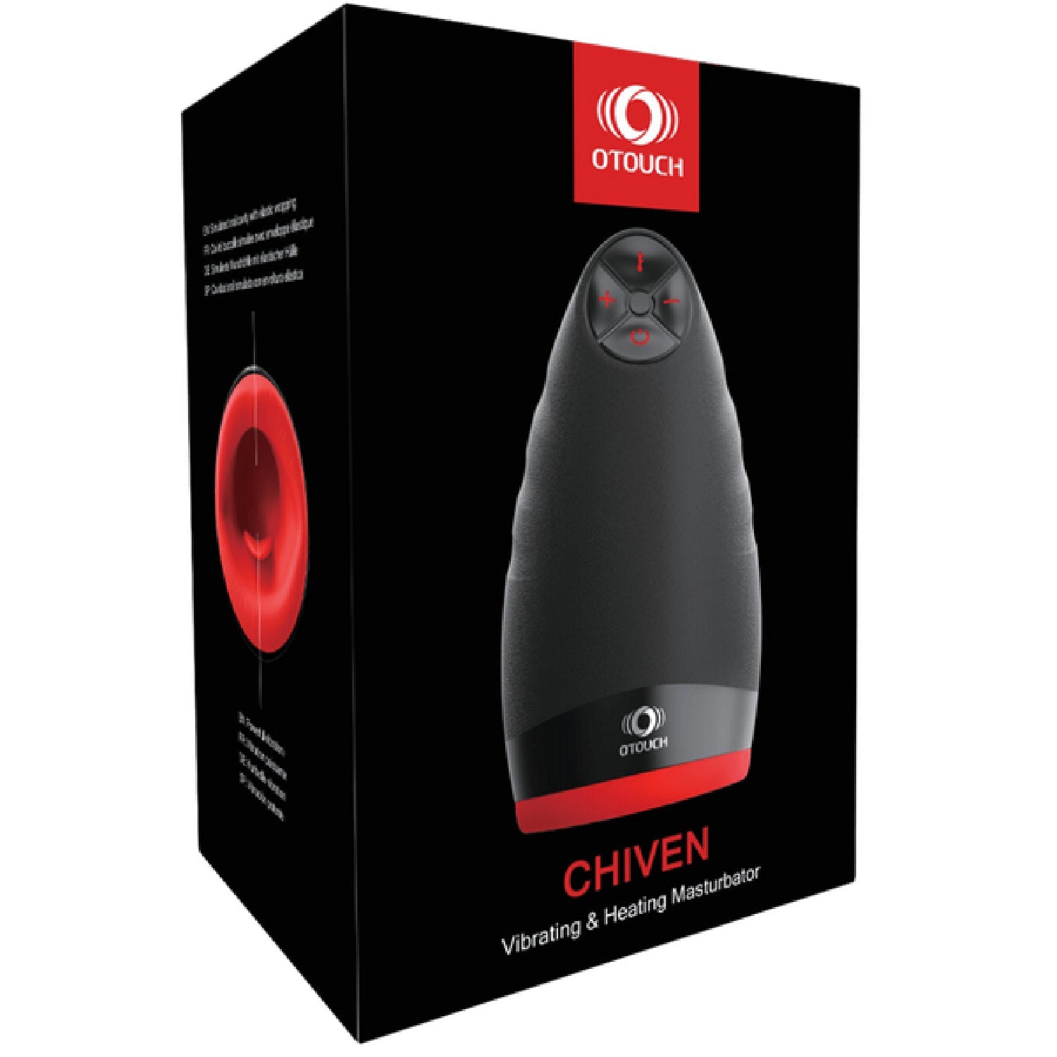 CHIVEN 2 - Rechargeable and Waterproof Masturbator 6 Vib Modes and Heating