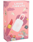 LOUIS - Suction and Vibrating Massager (Pink)