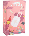 LOUIS - Suction and Vibrating Massager (Pink)