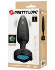 Tarion - Light-Up Rechargeable Butt Plug (Black)