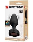 Varian - Light-Up Rechargeable Butt Plug (Black)