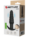 Silicone Butt Plug - Aeolis (Black)