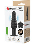 Silicone Butt Plug - Imron (Black)