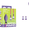 Nippies Pumpies - Silicone Nipple Sucker (Purple)