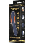 Silicone Rechargeable Vibrator with Heating (Black)