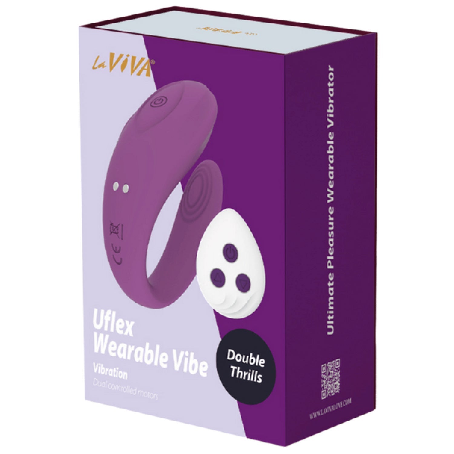 Remote U-flex Wearable Vibe (Purple)