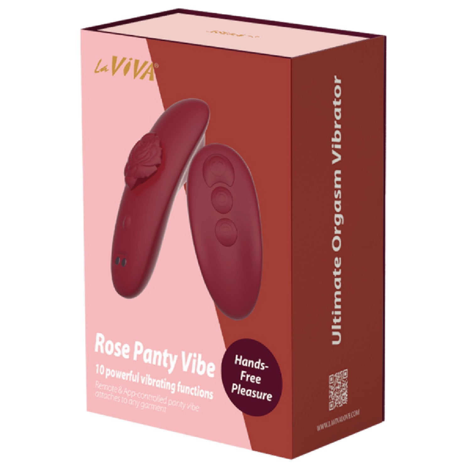 Rose Panty Vibe (Rose Red)
