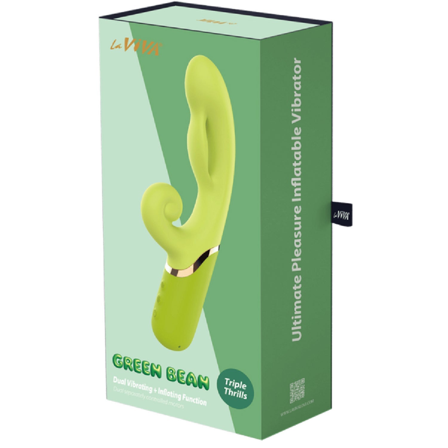 Vibrating / Inflating Green Bean (Green)