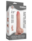7" Sliding Skin Dual Layer Dong (Flesh)
