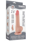 7.5'' Sliding Skin Dual Layer Dong (Flesh)