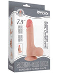 7.5'' Sliding Skin Dual Layer Dong (Flesh)