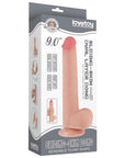 9'' Sliding Skin Dual Layer Dong (Flesh)