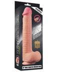 12" Dual Layered Platinum Silicone Cock (Flesh)