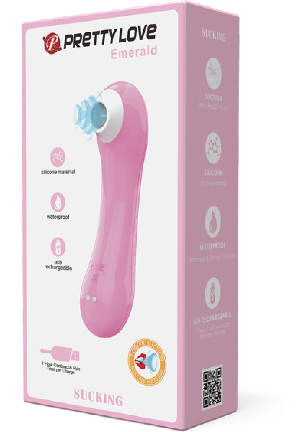 Mind Blowing Miracles - Emerald Vibrator (Pink)