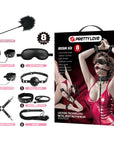 8-Piece BDSM Kit (Black)