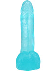 7" Realistic Cock with Balls (Teal)