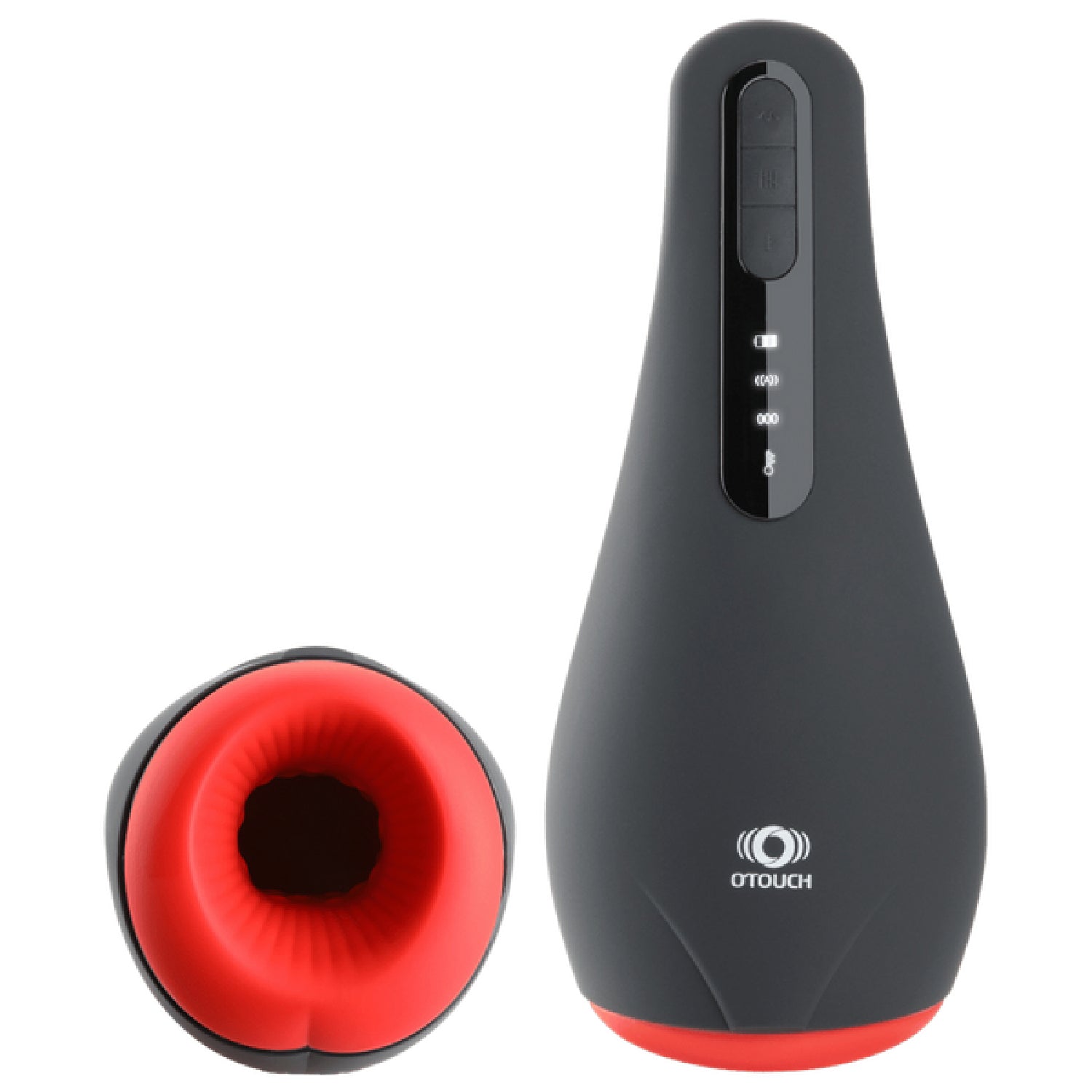 AIRTURN 1 - Masturbator 7 Vibration Modes OLED Display with Stroke Counter