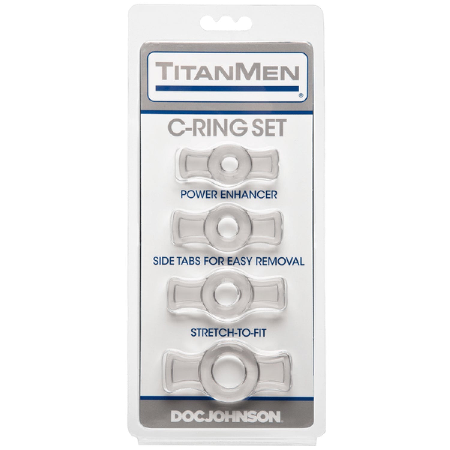 Cock Ring Set (Clear)
