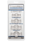 Cock Ring Set (Clear)