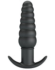 Silicone Butt Plug - Aeolis (Black)