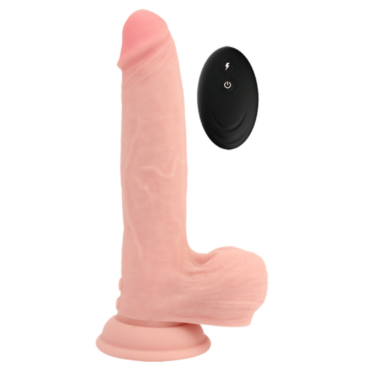 Hurricane ??? 8.5" Remote Control Dong (Flesh)