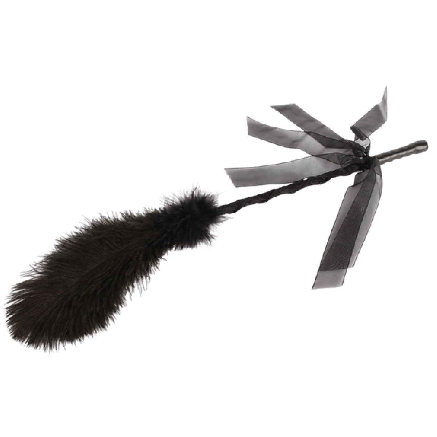 Tickler with Ribbon (Black)