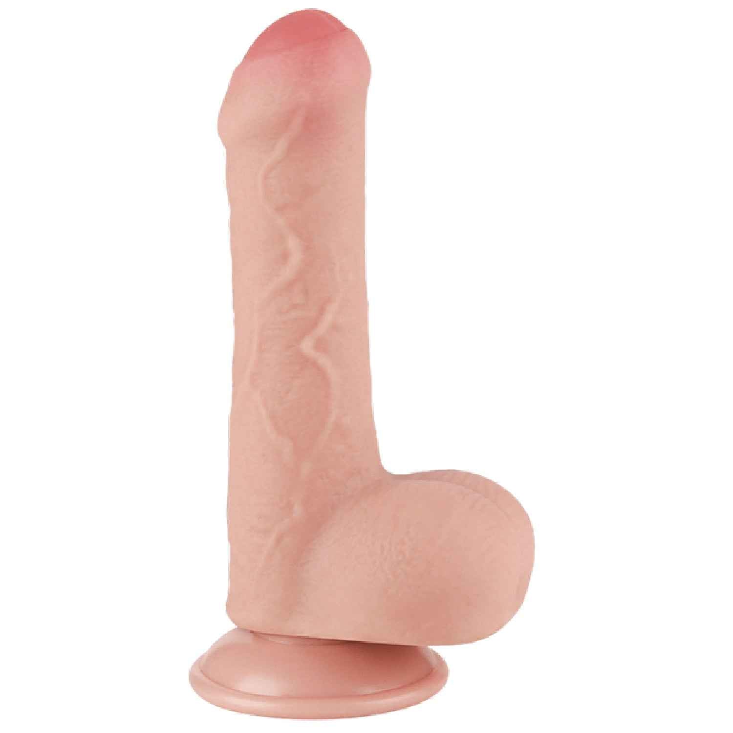 7'' Sliding Skin Dual Layer Dong (Flesh)