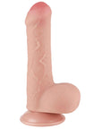7'' Sliding Skin Dual Layer Dong (Flesh)