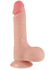 7.5'' Sliding Skin Dual Layer Dong (Flesh)
