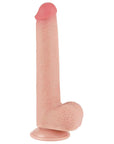 9'' Sliding Skin Dual Layer Dong (Flesh)
