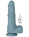 11'' Rechargeable Thrusting and Vibrating Silicone Dildo (Remote)