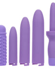 Rechargeable Dilators Set of 4 Locking Sizes Plus Sleeve