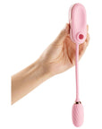 LOUIS - Suction and Vibrating Massager (Pink)