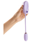LOUIS - Suction and Vibrating Massager (Pink)