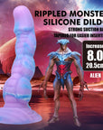 Alien 8" (Purple/Blue)