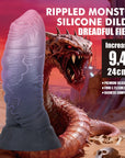 Dreadful Fiend 9.4" (Pink/Purple)