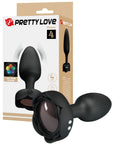 Varian - Light-Up Rechargeable Butt Plug (Black)