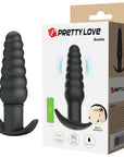 Silicone Butt Plug - Aeolis (Black)