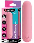 Stefan - Rechargeable Mini Massager (Purple)