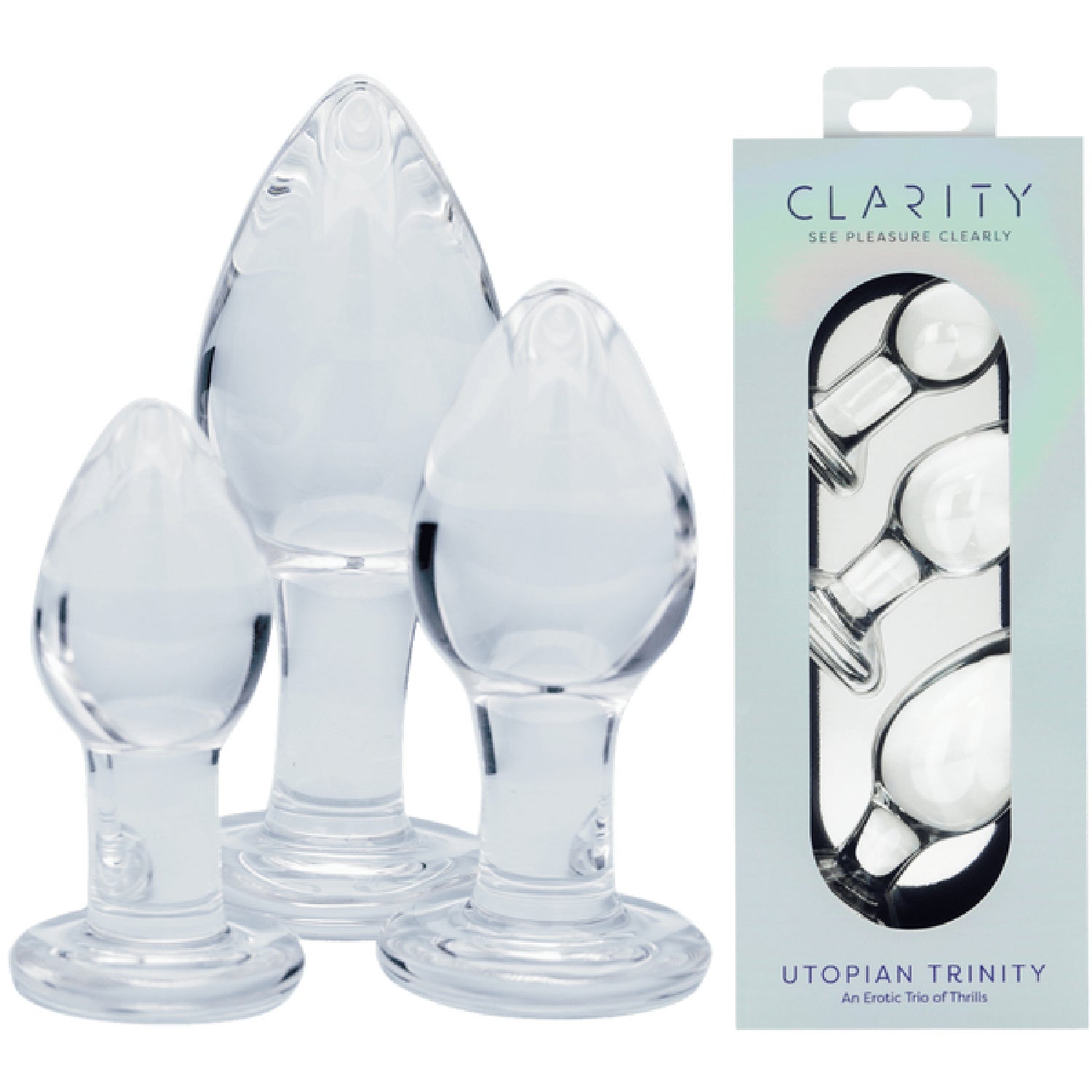Glass Dildo - Utopian Trinity