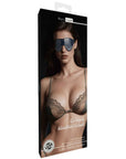 Go Black Blindfold (Burgundy)