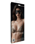 Go Black Blindfold (Burgundy)