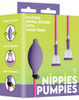 Nippies Pumpies - Silicone Nipple Sucker (Purple)