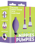 Nippies Pumpies - Silicone Nipple Sucker (Purple)