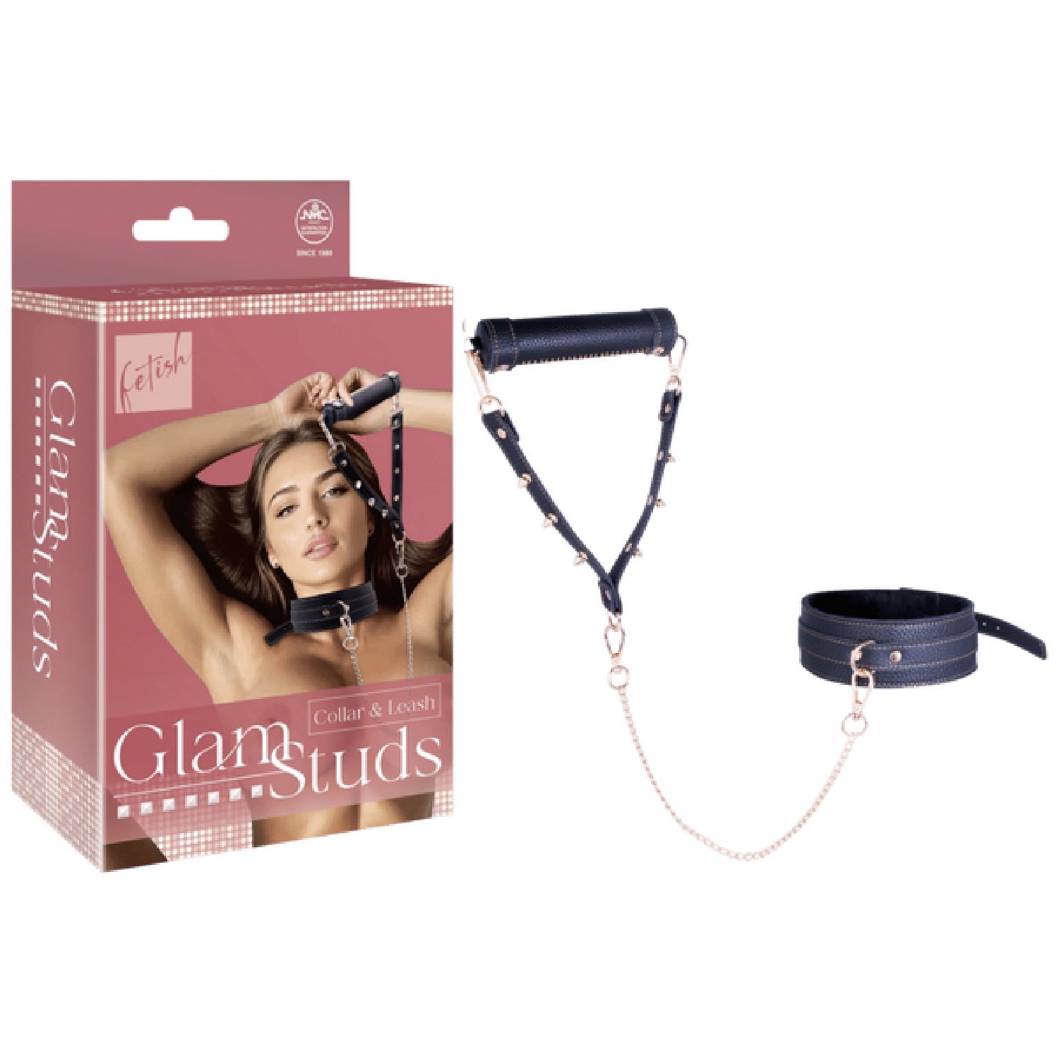 Collar and Leash (Black)