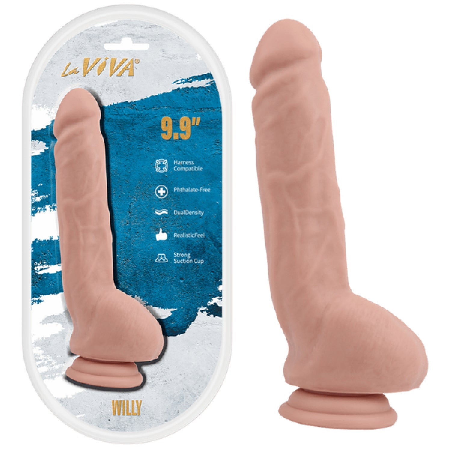 Willy 9.9" (Flesh)