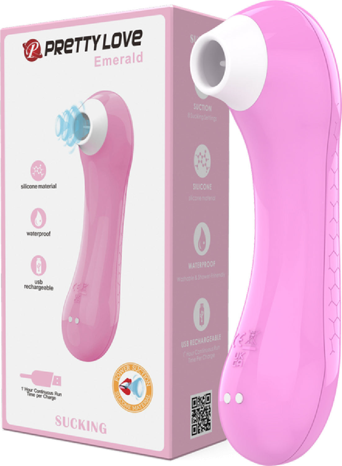 Mind Blowing Miracles - Emerald Vibrator (Pink)
