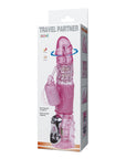 Rotating Rabbit Vibrator - Pink - K. P.