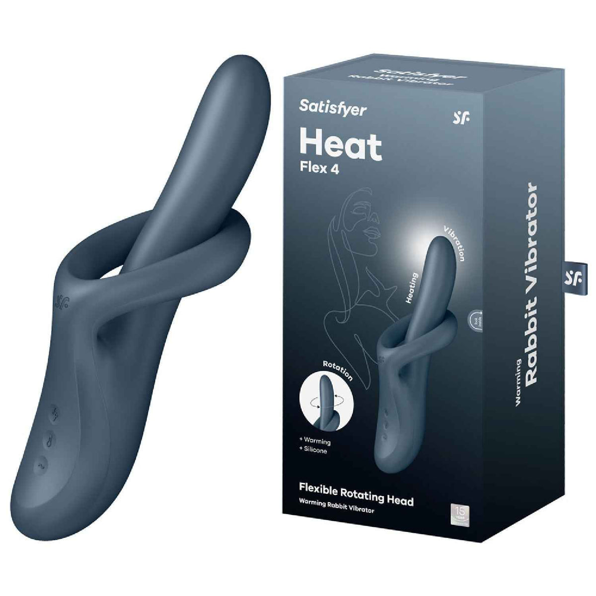 Satisfyer Heat Flex 4 - Grey