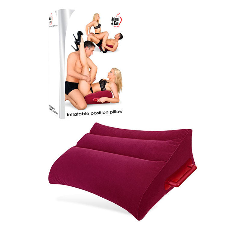 Adam and Eve Inflatable Position Pillow